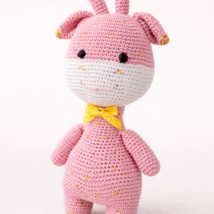 Blush Giraffe Crochet Plush Toy